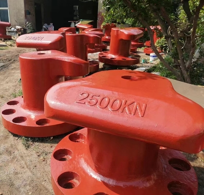 Marine Dock Bollard Op maat gemaakte gietijzer voor het aanmeren van het tee-hoofd