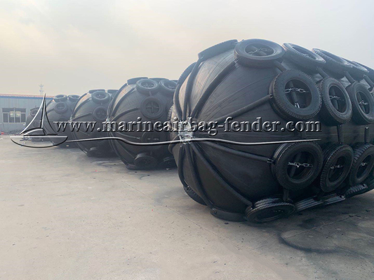 50 kPa 80 kPa pneumatische rubberfender voor schepen dokken en schepen