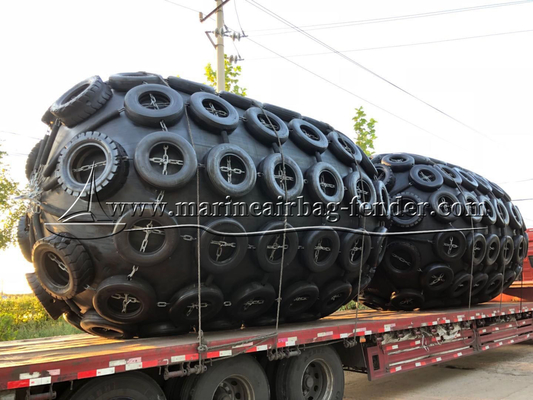 Schip-naar-schip fender Rubber Dock Fender Yokohama opblaasbaar type met 24 maanden periode