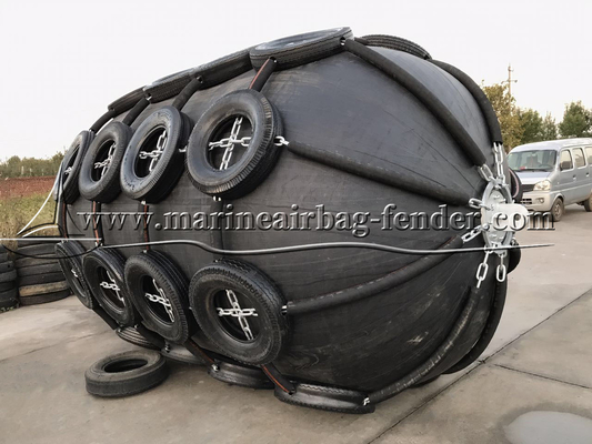 Schip-naar-schip fender Rubber Dock Fender Yokohama opblaasbaar type met 24 maanden periode