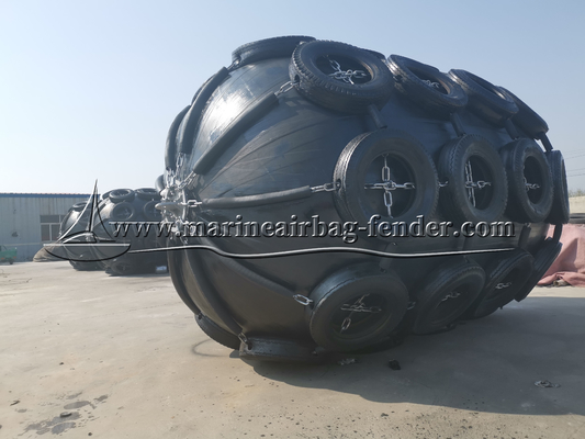 Hoge druk pneumatische rubberfender lichtgewicht voor scheepsdocking en aanleg