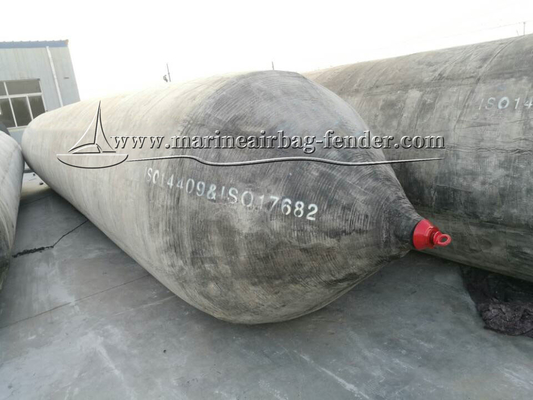 Grootte Aanpassing Marine Airbag Anti-Rissing Zwarte opblaasbare rubberen airbag