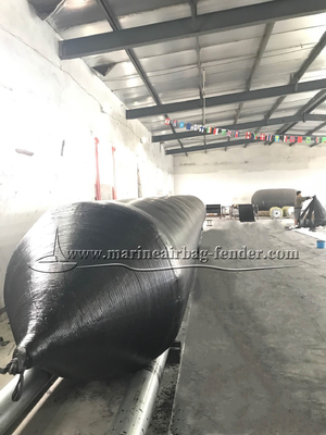 Grootte Aanpassing Marine Airbag Anti-Rissing Zwarte opblaasbare rubberen airbag