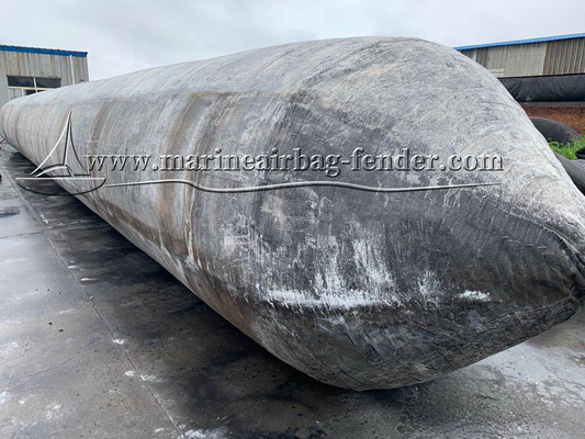 Grootte Aanpassing Marine Airbag Anti-Rissing Zwarte opblaasbare rubberen airbag
