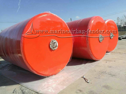 Op maat gemaakte EVA Foam Fender, Foam Filled Fender voor scheepswerf / werf