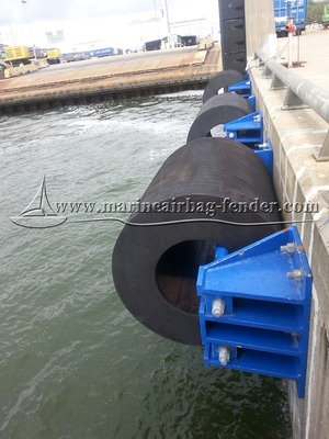 Schip lanceren Marine Rubber Fender Zwart Met alle accessoires