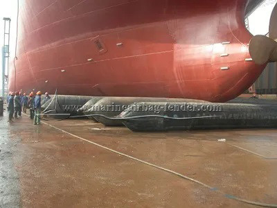 Samengestelde luchtzak voor het lanceren van schepen van 0,3 tot 3,0 m diameter Natuurrubber Marine Lifting Airbag
