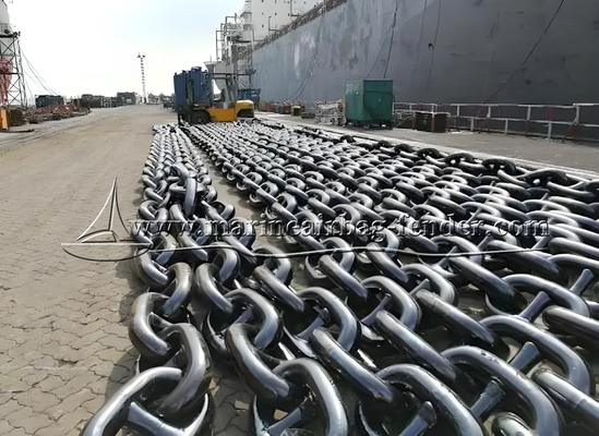 Zware gegalvaniseerde staalketen, ankerketen voor zeilboten / watervaartuigen