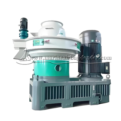 Pneumatische platte pelletmachine met zware reducer / automatisch smeersysteem
