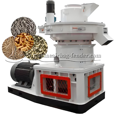 Pneumatische platte pelletmachine met zware reducer / automatisch smeersysteem