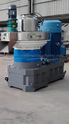 Verticale ring die pellet machine, elektrische biomassa brandstof apparatuur