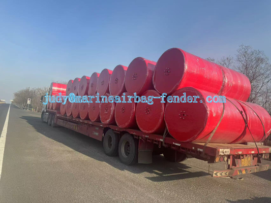 EVA Foam Filled Fender Polyurea Skin Fender Uitstekende weerbestandheid voor drijvende platforms