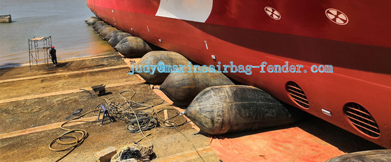 4-15 lagen kabel Airbag voor het lanceren van schepen Marine Airbag met CCS-certificaat van 24 maanden